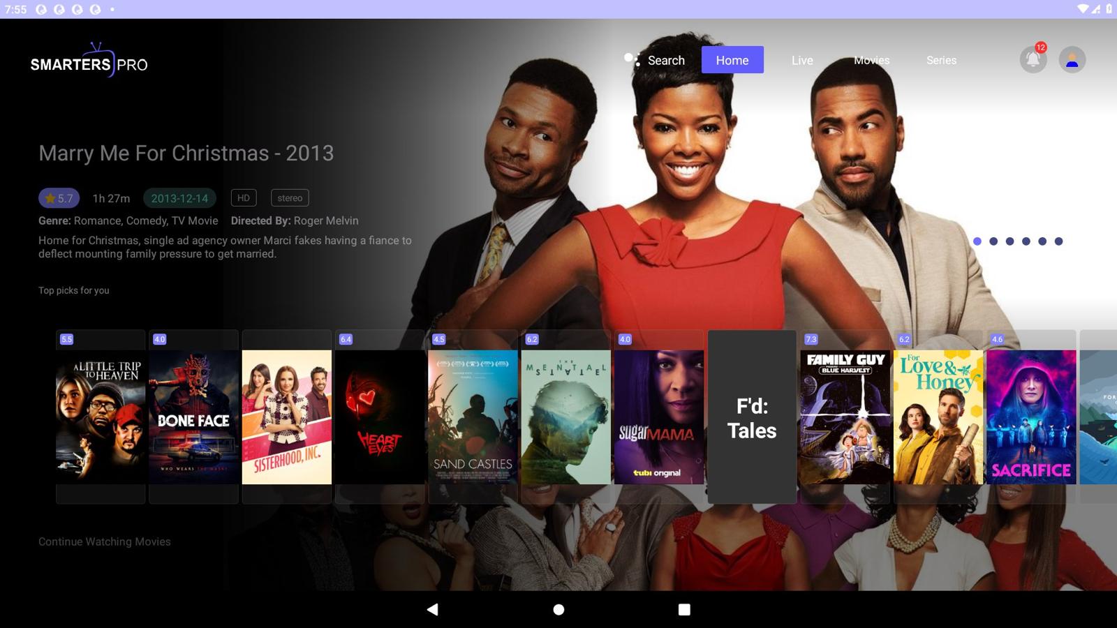 TV y Celular : SMARTERS PRO TIPO NETFLIX  $45